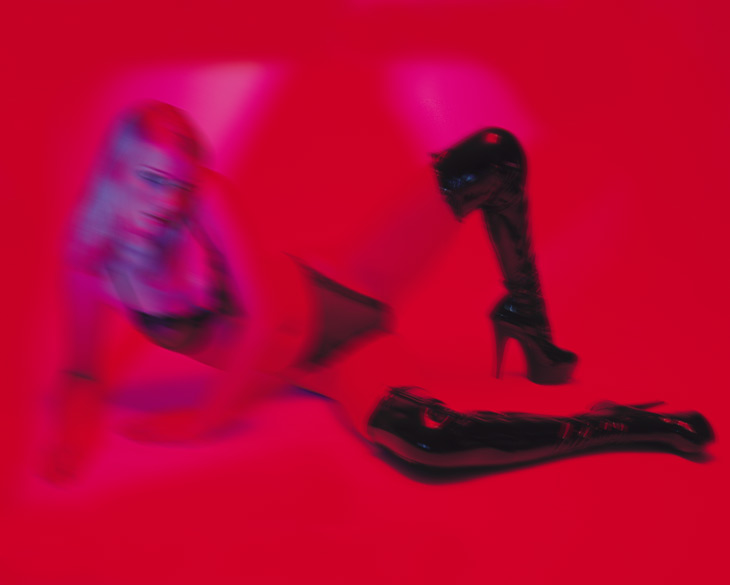 Red Light, model, thigh high boots