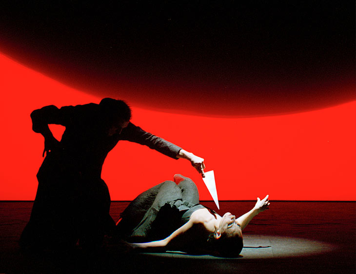 Woyzeck at Betty Nansen theatre 2000-2001 photographed by Hansen-Hansen.com