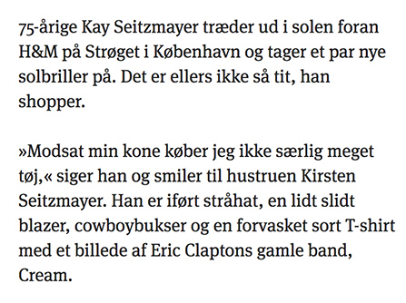  Erik Hansen-Hansen quoted in the Danish daily paper Information 2017 August 5