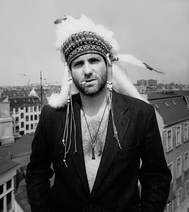 Danish Actor Kim Bodnia photographed by Hansen-Hansen.com, 1997