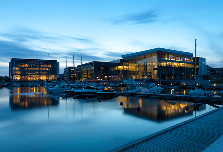 Tuborg Harbour (Tuborg Havn) photographed by Hansen-Hansen.com, 2010